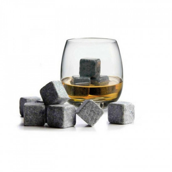 Pierres à Whisky VIN BOUQUET - Set de 9 Pièces