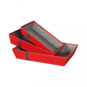 Corbeille carton CHIC rouge...