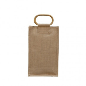 Sac toile de Jute 2 bouteilles 0,75L