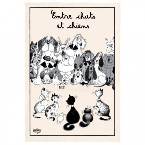 Torchon Chat Dubout Entre...