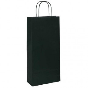 Sac 2 bouteilles Kraft Noir...