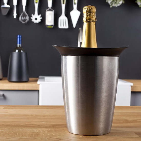 Bouchon Champagne inox Garde Bulles,Bouchon à Champagne Vide Air,Bouchon  Champagne Garde Bulles,Bouchon Bouteille Pour Le Champagne,Argent,4 Pièces.