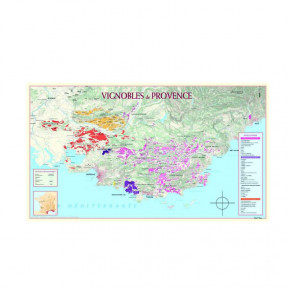 Carte des Vignobles de la...