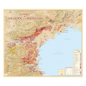 Carte des Vignobles du...