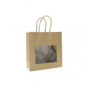 Sac vitrine Kraft naturel...