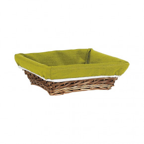 Corbeille osier/bois...