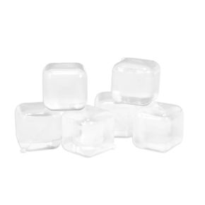 Glaçons cube translucides réutilisables (set de 30)