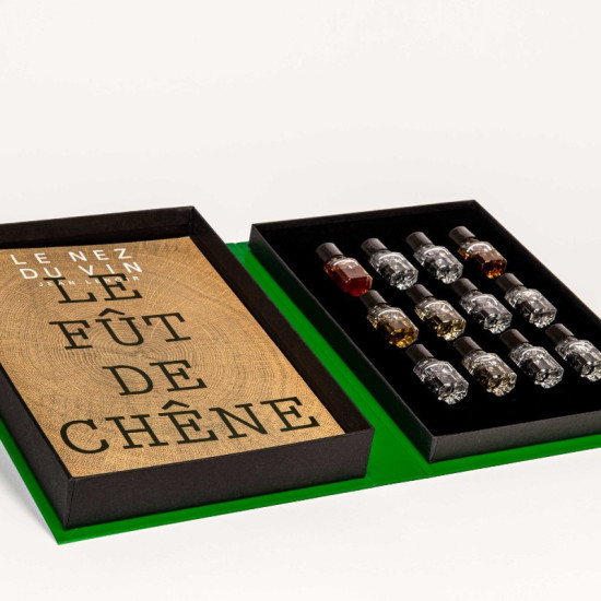 Le nez du Vin Coffret 12 arômes - Fût de Chêne