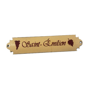 Plaque émaillée Saint-Emilion