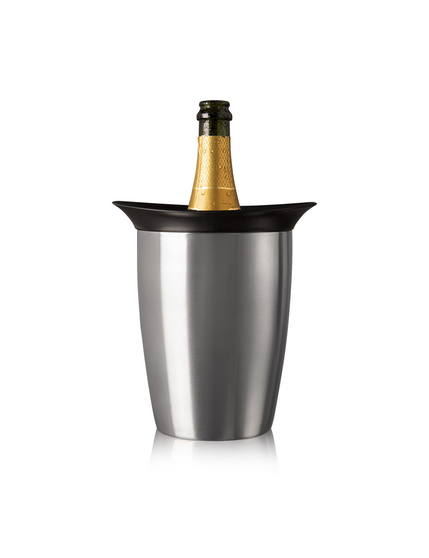 Seau Refroidisseur Rapid Ice Champagne Inox Vacuvin