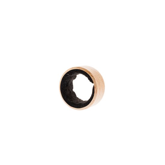 Collier Bacchus rond effet bois (pack de 2)