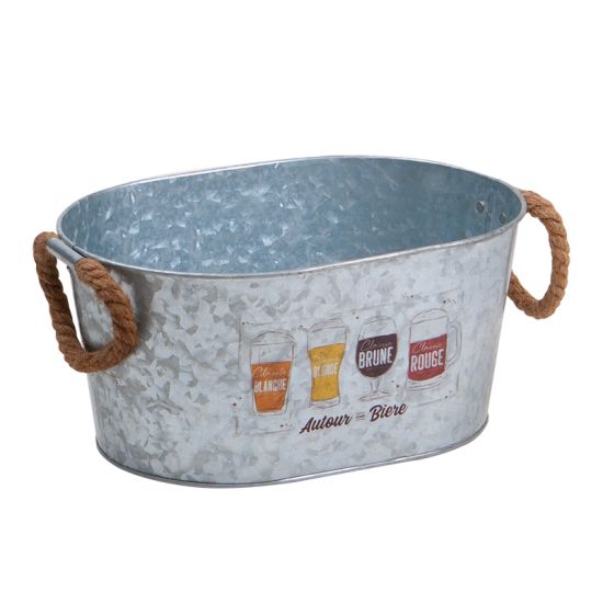 Vasque décor "AUTOUR D'UNE BIERE" - 8B 25 ou 33 cl Vasque décor "AUTOUR D'UNE BIERE" - 8B 25 ou 33 cl