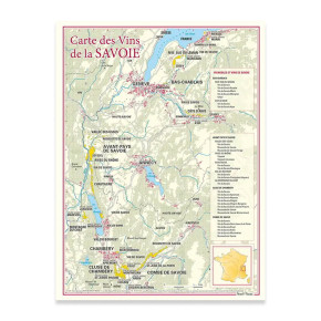 Carte des Vins de la Savoie...