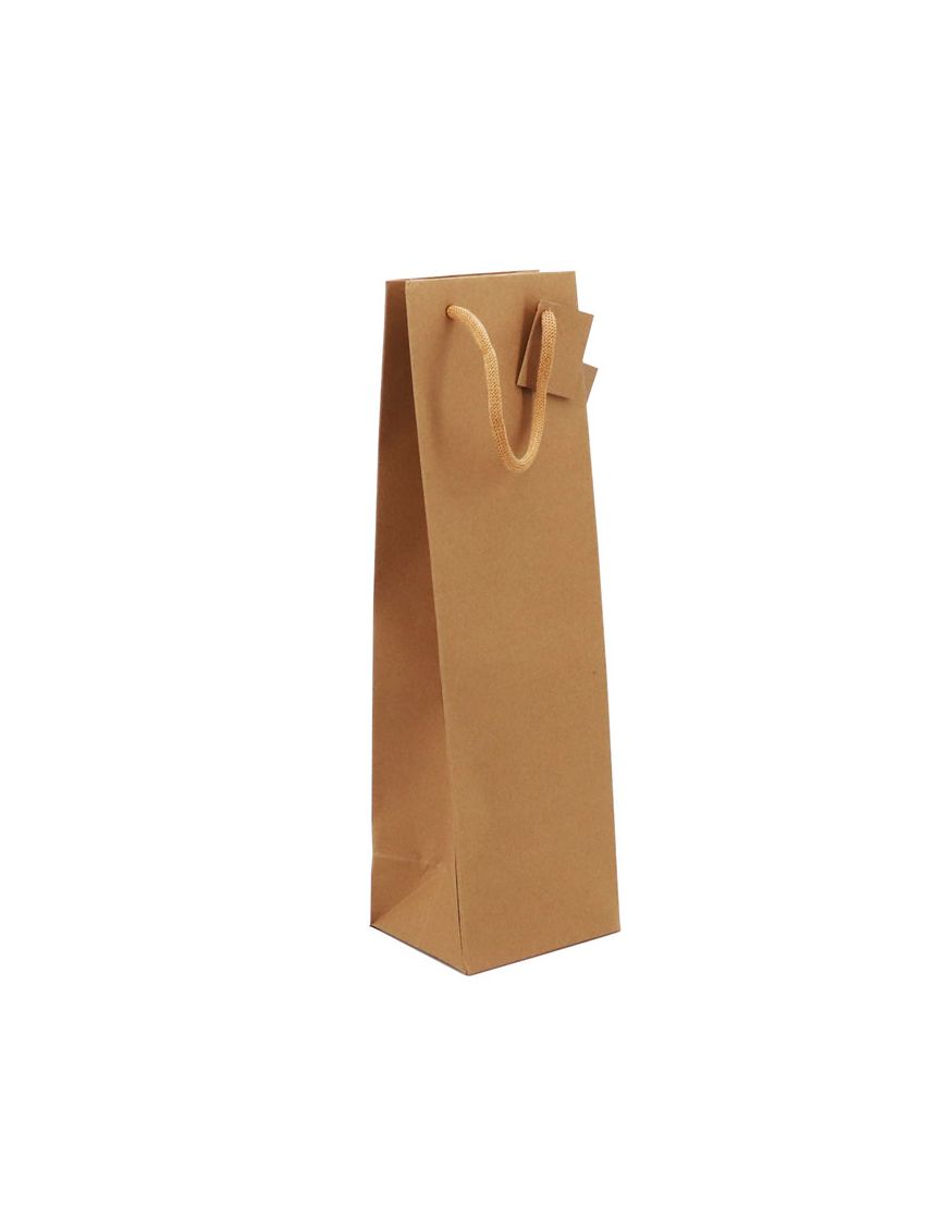 Sac 1 Magnum Kraft brun poignée cordelière - sans fenêtre